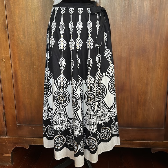 90s Y2K Fiesta Maxi Circle Skirt M - Picture 10 of 11